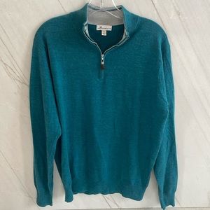 NWOT Peter Millar quarter zip sweater